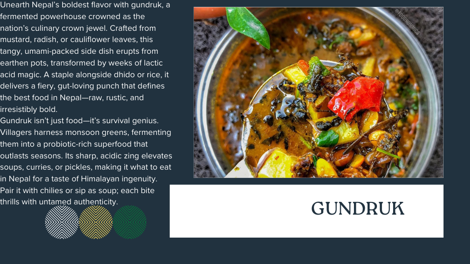 Gundruk a best food in Nepal