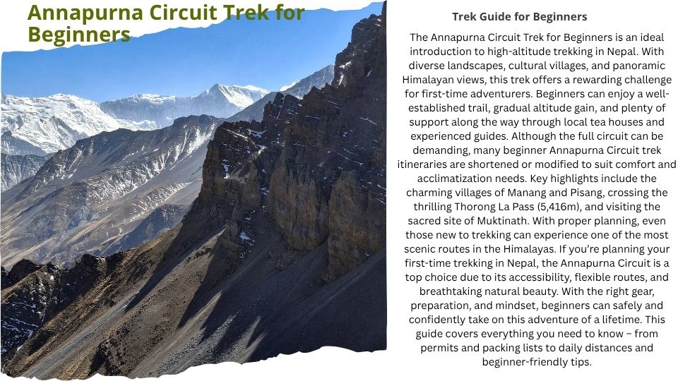 beginners guide to Annapurna circuit trek