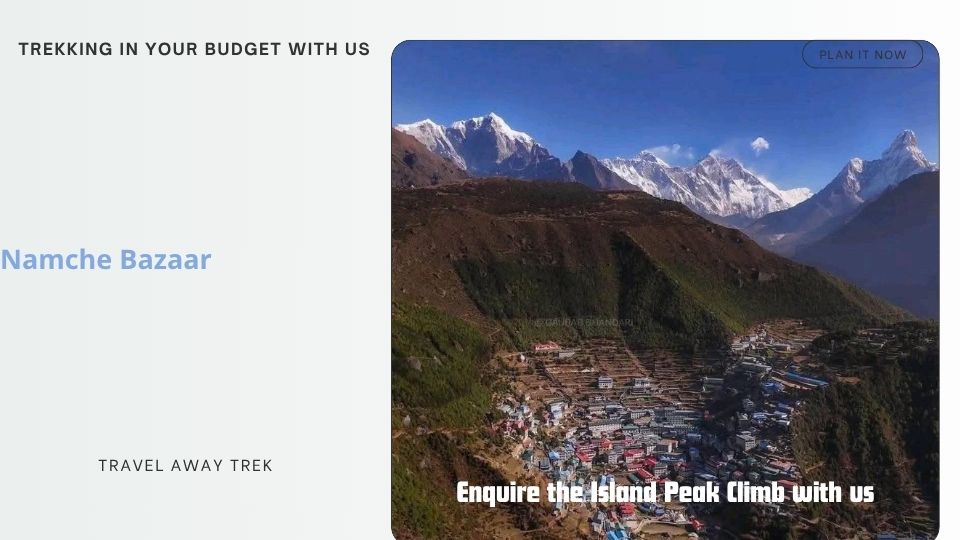 Namche bazaar rest day before Island Peak Climb